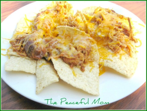 Barbecue Chicken Nachos