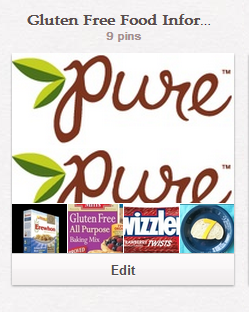 Gluten Free Pin Board