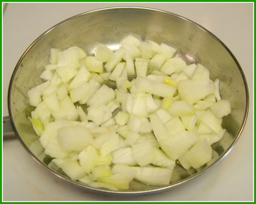 saute onions