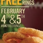 1 11 burger king free onion rings