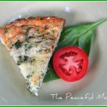 Crustless Quiche--The Peaceful Mom