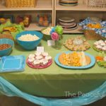 Birthday Party Table--The Peaceful Mom