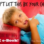 Beat Summer Boredom with this FREE ebook from The Peaceful Mom