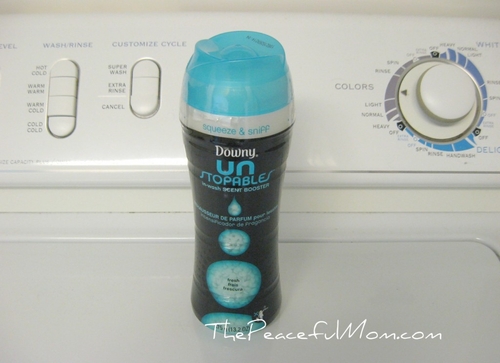 downy unstopables clog washer