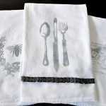 1 11 French Transfer towels