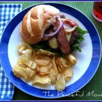 BBQ Burger Happy Housewife bl border TPM