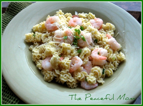 Garlic Shrimp Radiatore