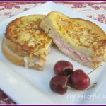 Monte Cristo Sandwich with Fontina Cheese--The Peaceful Mom