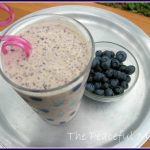 Very Blueberry Smoothie--The Peaceful Mom
