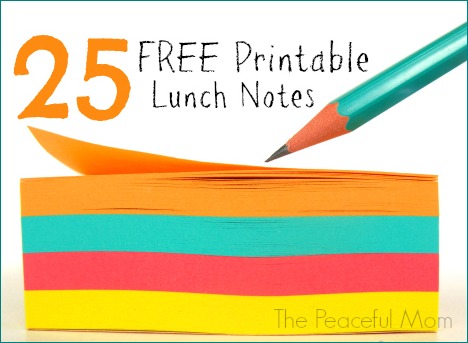 lunch note ideas for daughter