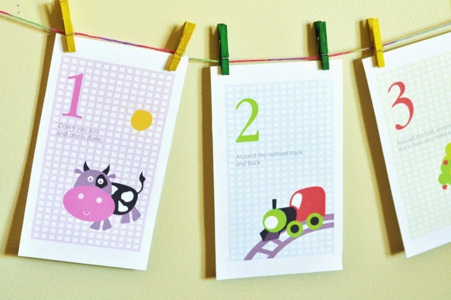 printables number cards the peaceful mom