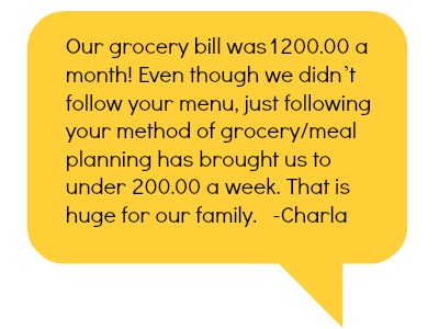 Grocery Savings Testimony