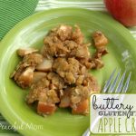 Buttery Gluten Free Apple Crisp - The Peaceful Mom