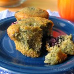 Delish, Moist Blueberry Muffins*