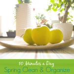 10 Minutes a Day Spring Clean and Organize - The Peaceful Mom - -
