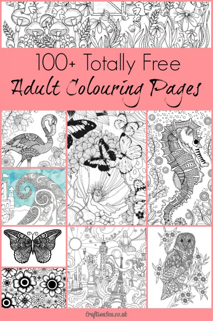 20 Gorgeous Free Printable Adult Coloring Pages Free 4879