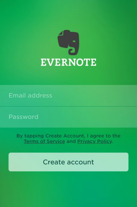 www evernote com login